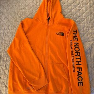 The North Face Orange Hoodie